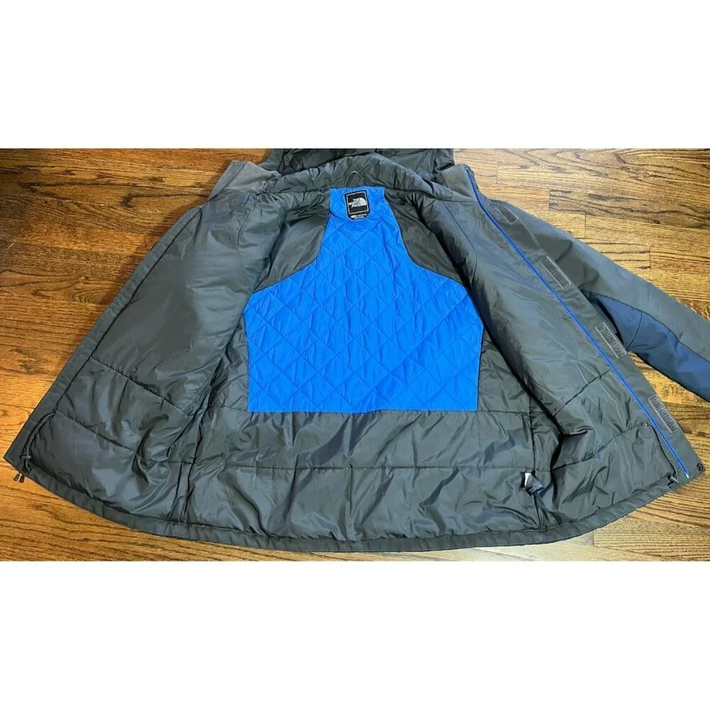 The North Face Apex Elevation Hooded Jacket Primaloft Blue Gray Men’s Size XL